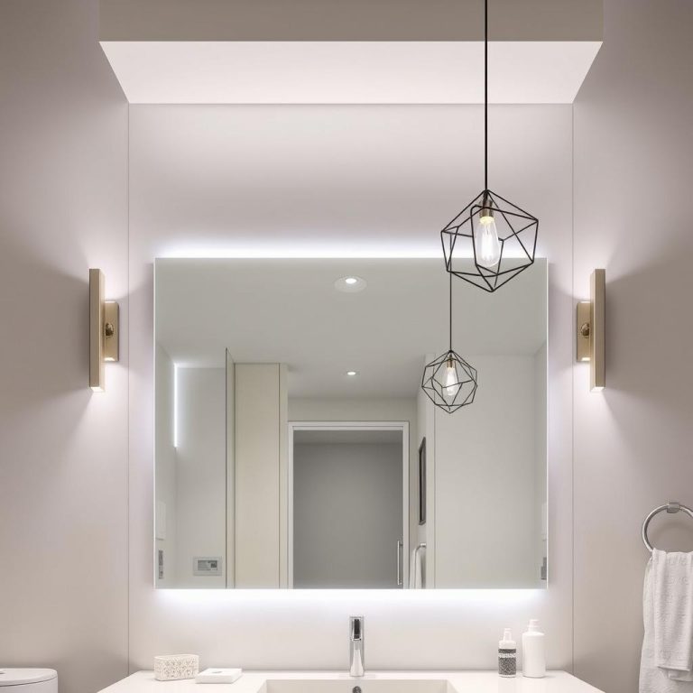 Awesome bathroom lighting