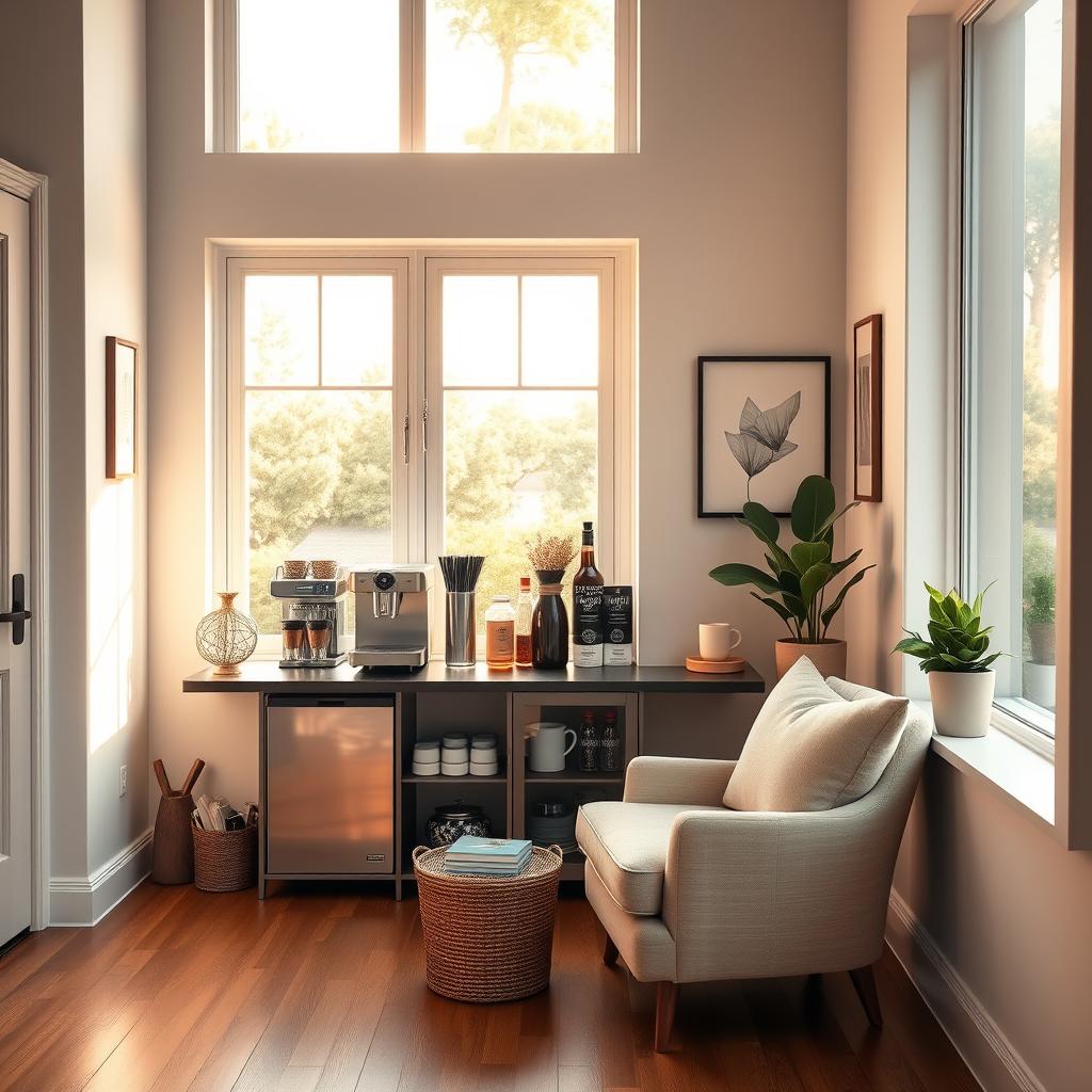 Home Coffee Corner Design Inspiration