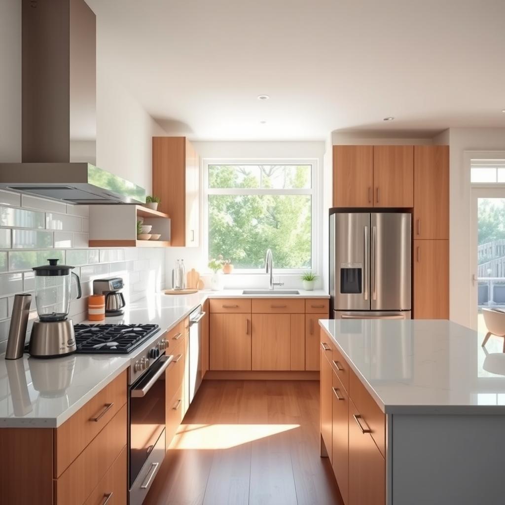 Kitchen Appliance Placement Strategies