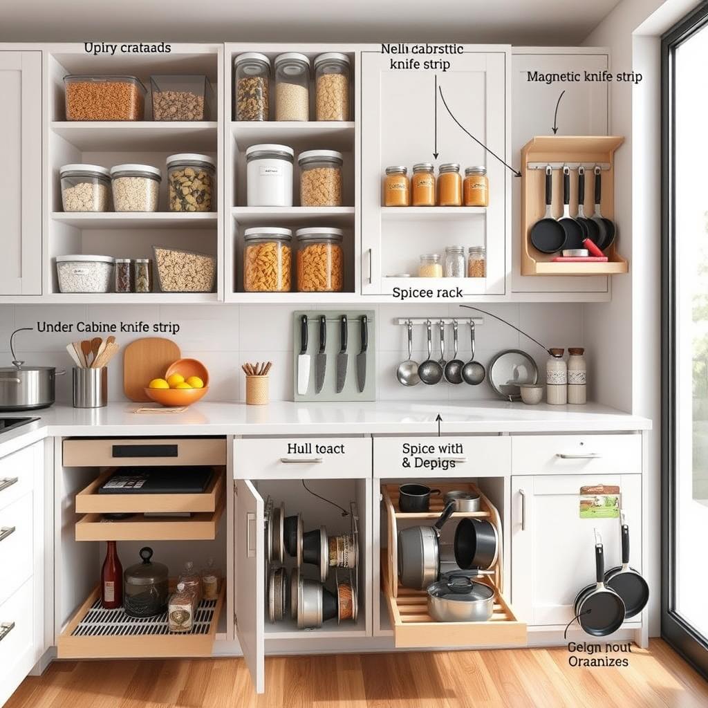 Kitchen Storage Organization Solutions