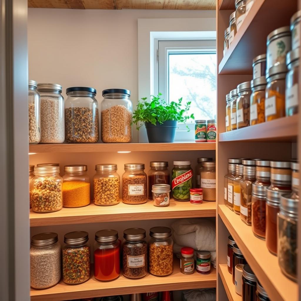 Pantry Organization for Efficient Cooking