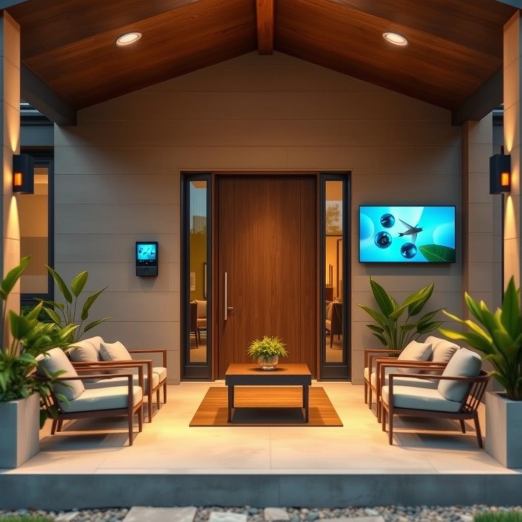 Smart Home Porch Technology
