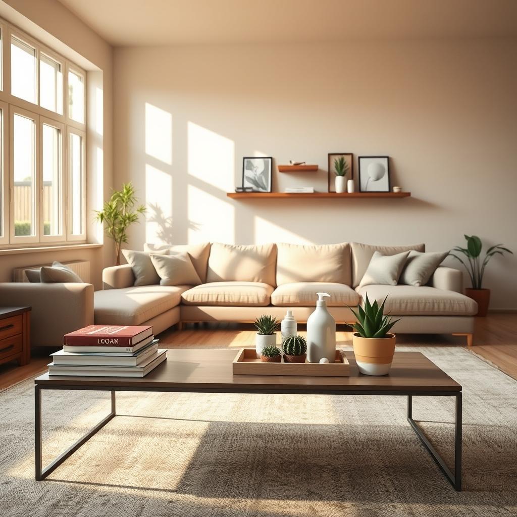 Spring Living Room Cleaning Organization