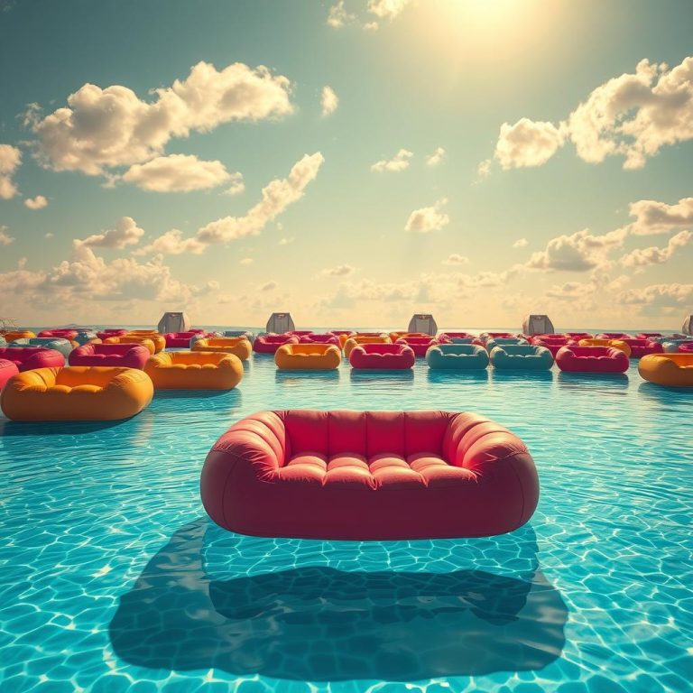 Giant Inflatable Sofa Pools