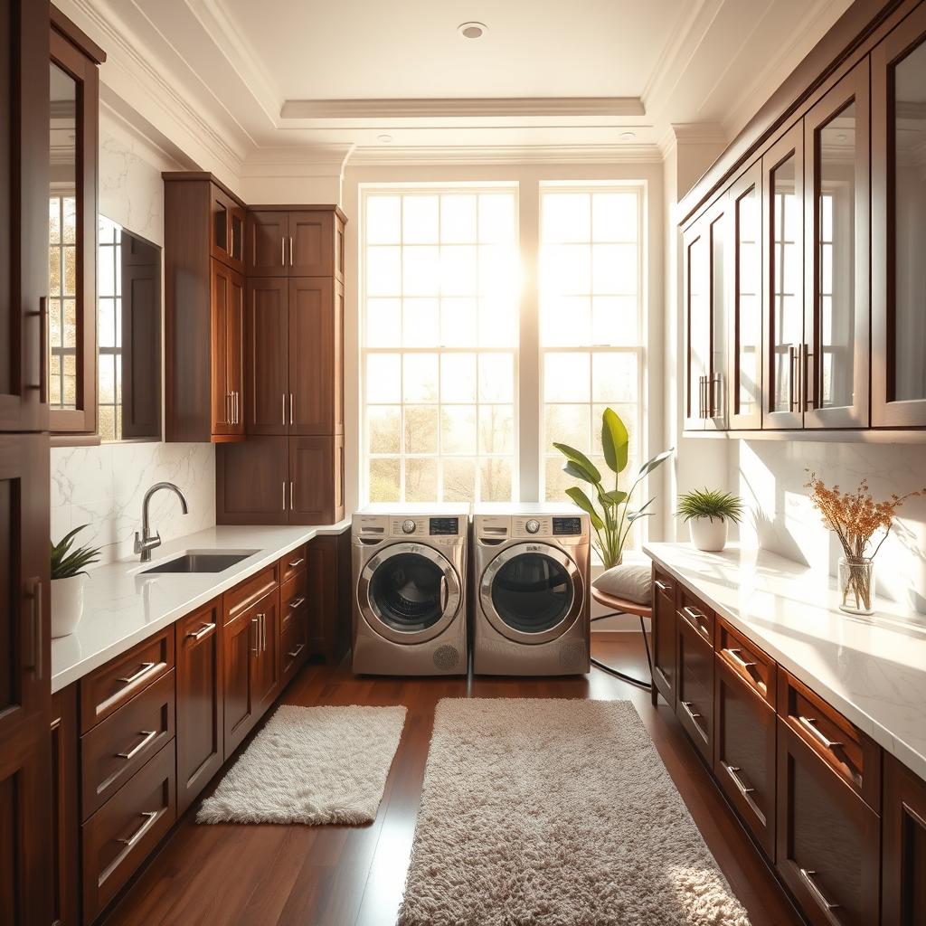 Luxurious Laundry Room Design Inspiration